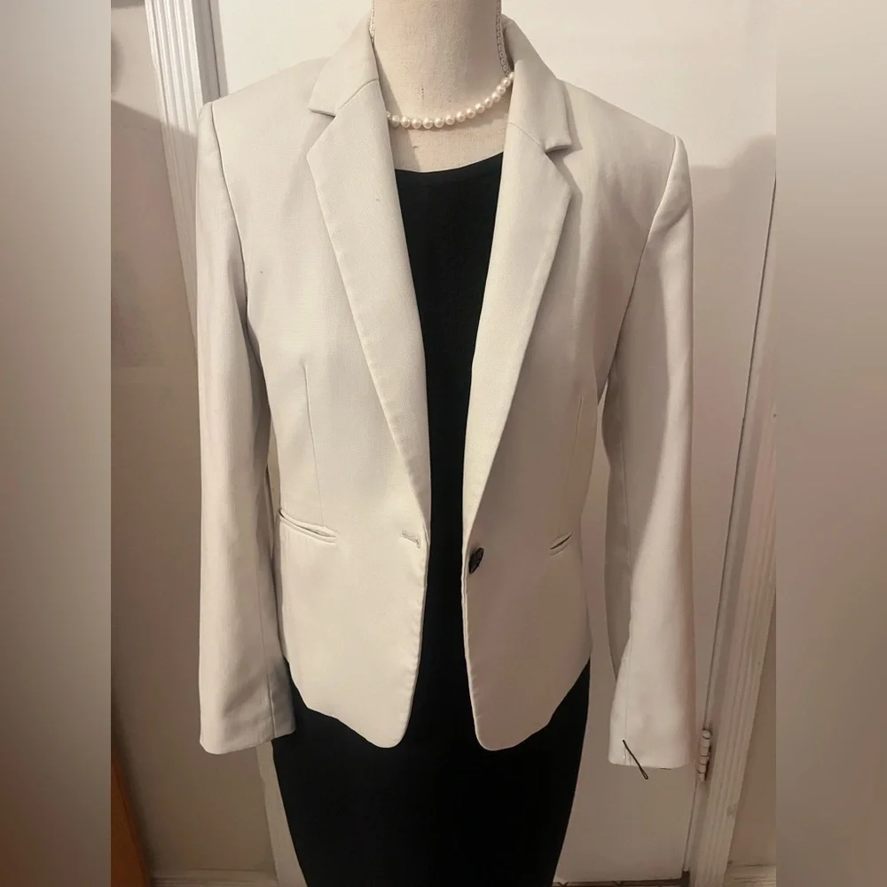 Off-White One button Blazer with Tailored fit - Picture 5 of 15